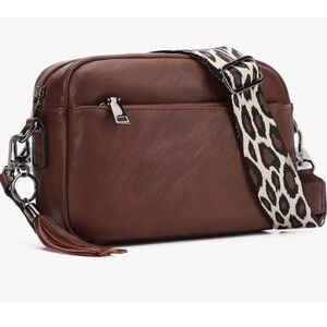 KL928 Small Crossbody Bag Soft FAUX Leather Cell Phone Purseï¼Adjustable Strap